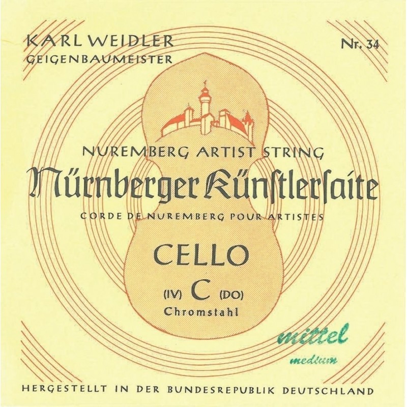 Nürnberger 7164161 Struny wiolonczelowe Mistrz